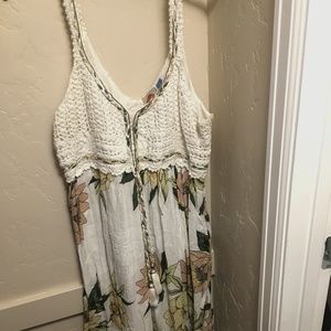 Anthropologie bohemian dress